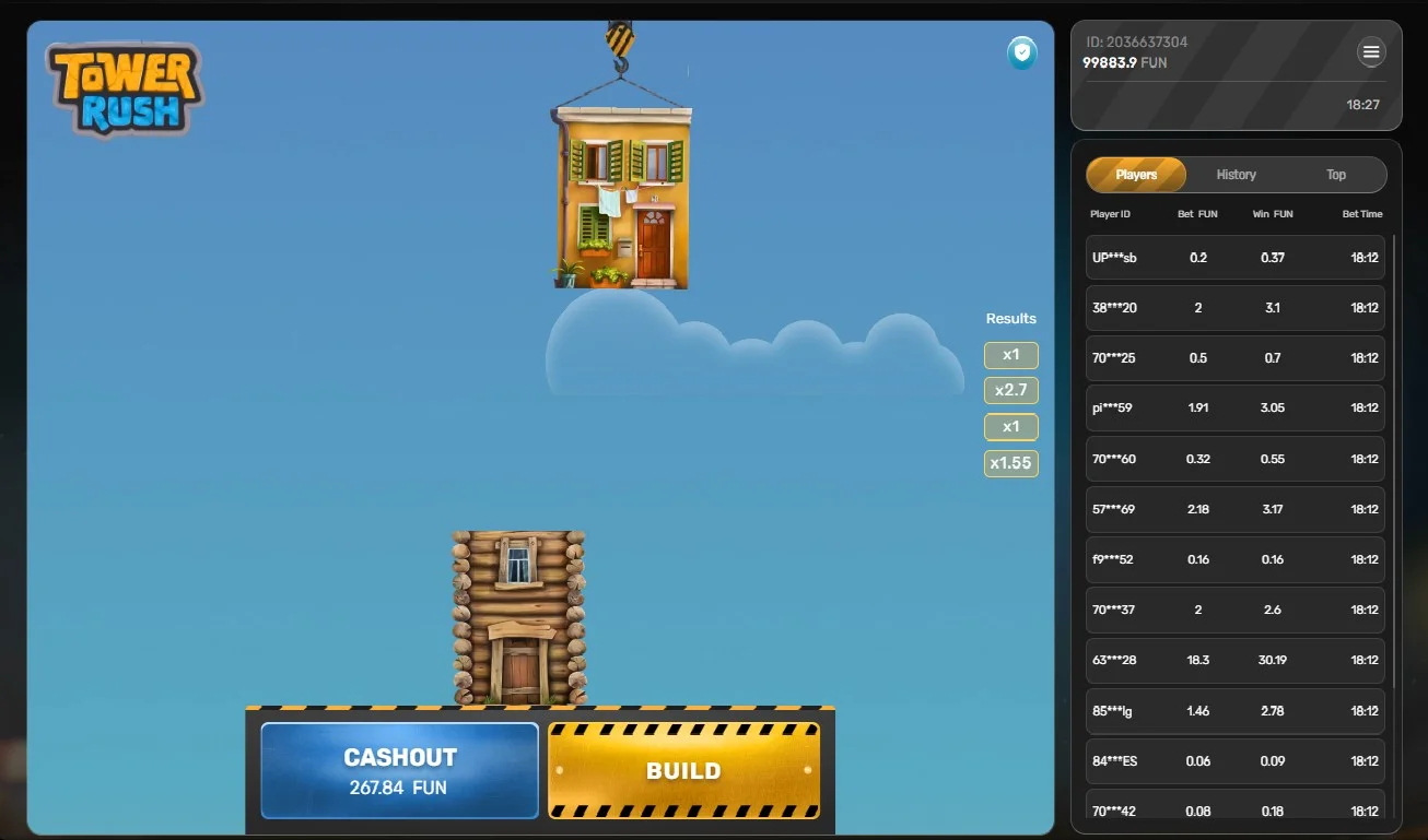 Winner Screen Tower Rush